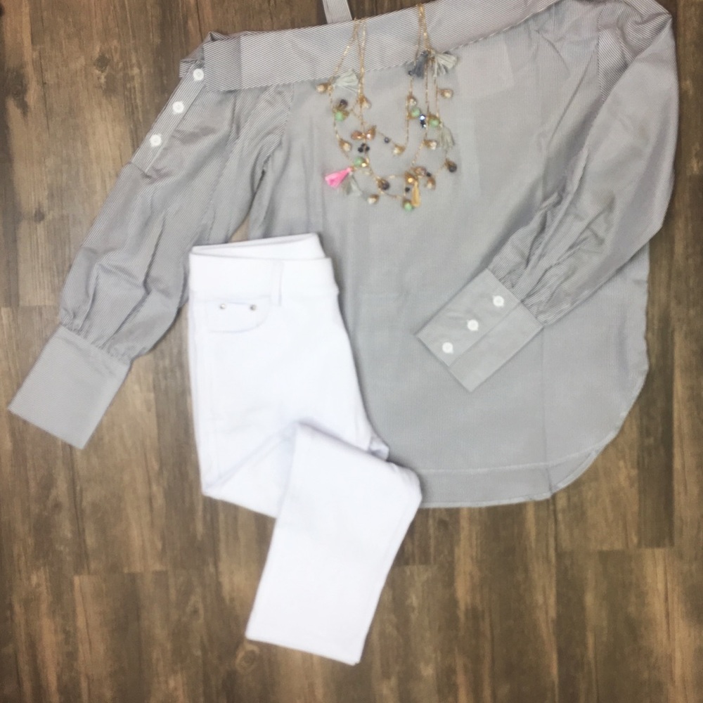 Yelete White Capri